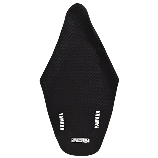 Enjoy Manufacturing Yamaha Seat Cover YZF 450 2023 Ribbed Logo, All Black