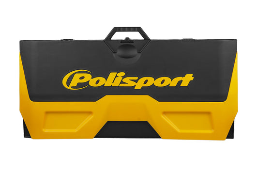 Polisport Bike Mat Foldable Plastic Mat, Yellow