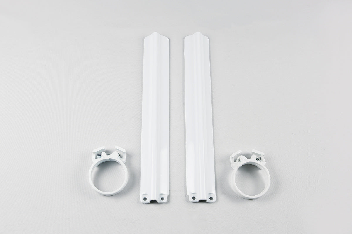 UFO Fork Guards Suzuki RM 125 RM 250 1991 ONLY, White