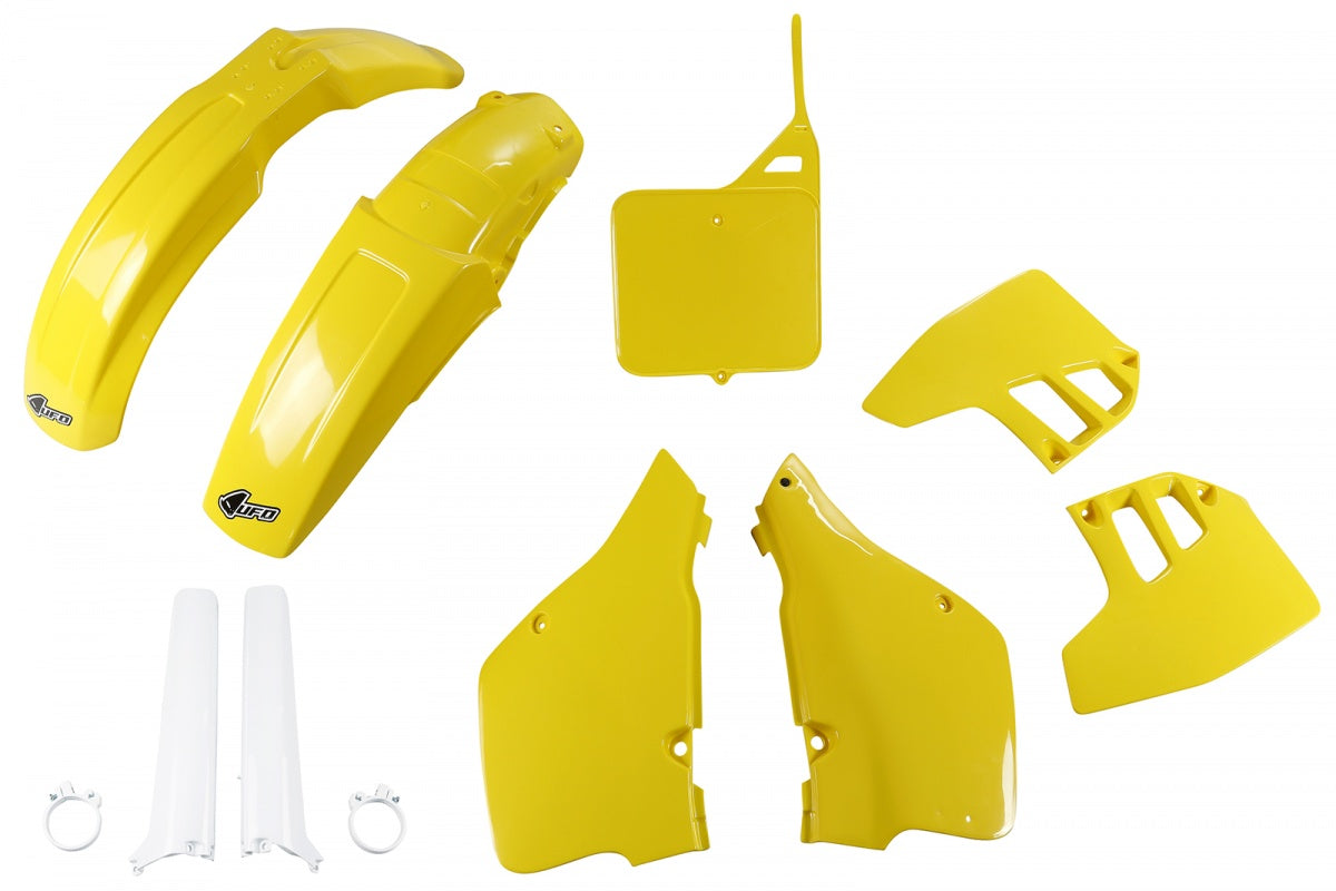 UFO Plastic Kit Suzuki RM 125 1992, Yellow