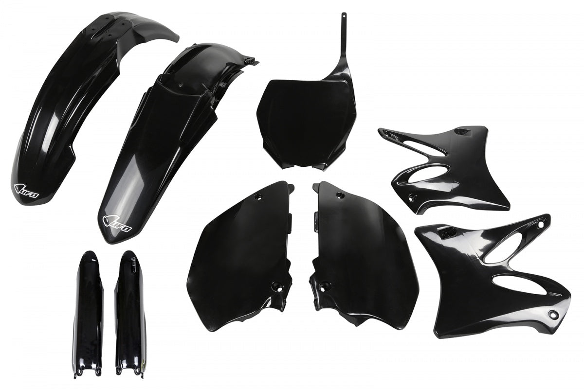UFO Plastic Kit Yamaha YZ 125 YZ 250 2008 - 2014, Black