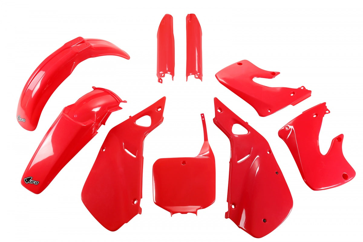 UFO Plastic Kit Honda CR 125 1998 - 1999 CR 250 1997 - 99, All Red