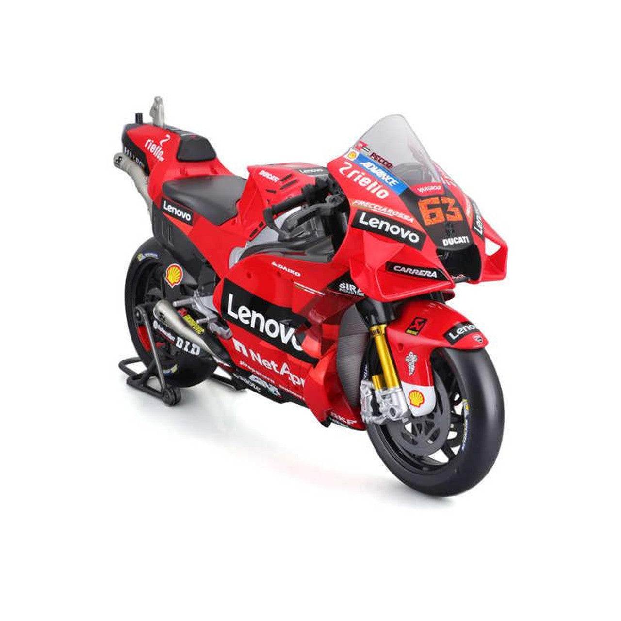 Maisto Toys 1:6 Francesco Bagnaia #63 Factory Ducati MotoGP Toy Model