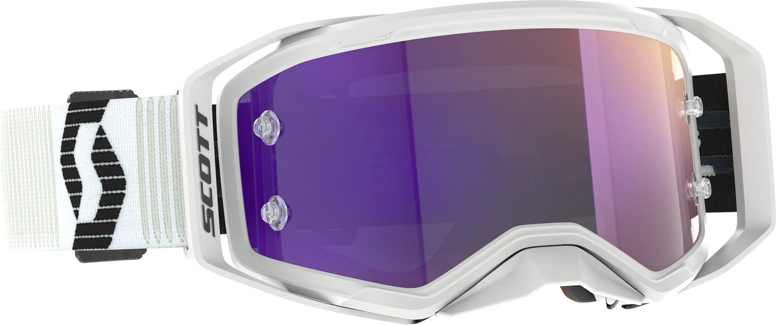 Scott Prospect 2.0 Goggle, White / Black - Purple Chrome Works